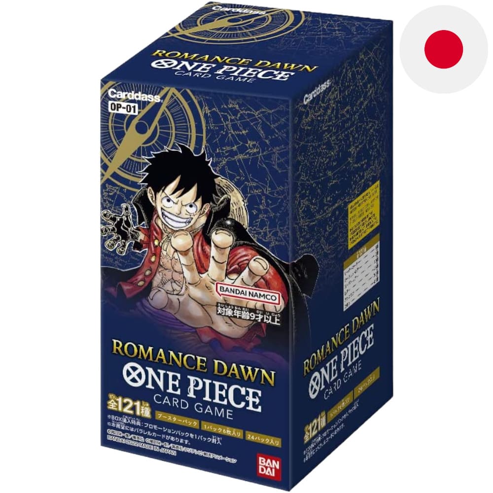 One Piece
Romance Dawn OP-01
Booster Display (24 Packs)
(JP)