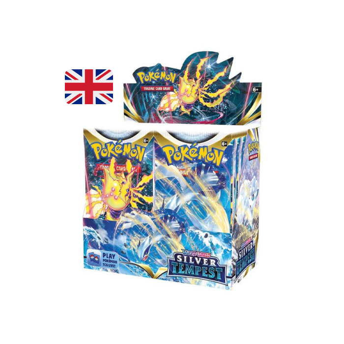 Pokémon Sword & Shield Silver Tempest Booster Display - Englisch (36 Packs)