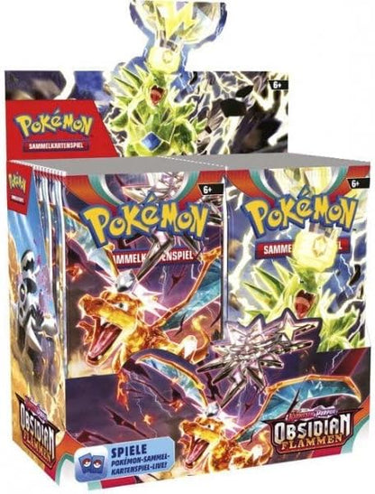 POKÉMON - Scarlet & Violet: OBSIDIAN FLAMES - BOOSTER DISPLAY - EN -    36 Booster Packs