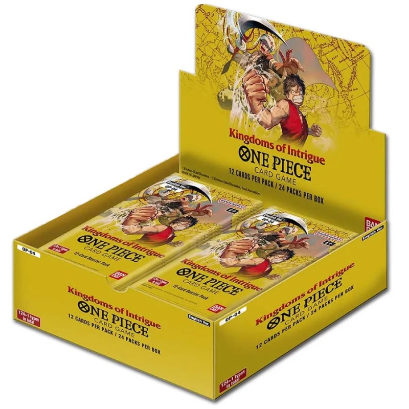 One Piece Kingdoms of Intrigue Display  EN (24 Booster Packs) OP-04